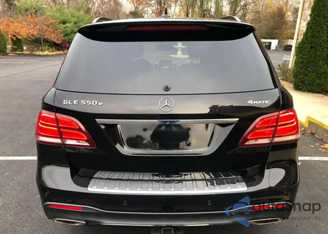2017 Mercedes-Benz Gle 550E 4Matic z USA, uszkodzony, nr VIN 4JGDA6DB3HA847125